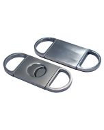 Silver "Precision Cut" Cigar Cutter