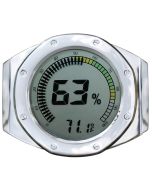 Watch Bezel Digital Hygrometer (Silver)