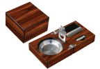 Folding Ashtray Set w/ Accessories