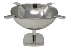 'Smokin Ash' Raised Quadrangle (Stainless)