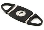 Black Double Blade Cigar Cutter