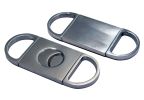 Silver "Precision Cut" Cigar Cutter