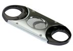 2-Tone Chrome Plated Cigar Cutter