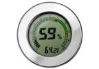 Digital Hygrometer w/Calibration (Silver)